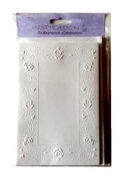 Karty tłoczone+koperty a 5szt białe
UR5575 09 Karty tłoczone+koperty a 5szt białe
UR5575 09